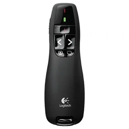Logitech R400 Presentador Inalámbrico con Puntero Láser Rojo Negro Logitech R400 Presentador Inalámbrico con Puntero Láser Rojo Negro